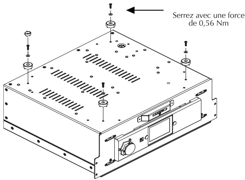 CLASSE AUDIO SSP-800 - INSTALLATION SANS RACK DU SSP : - 1