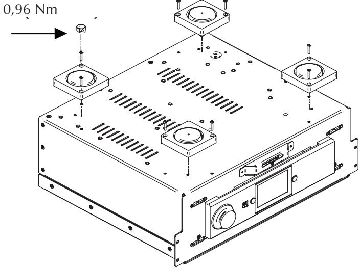 CLASSE AUDIO SSP-800 - INSTALLATION SANS RACK DU SSP : - 2