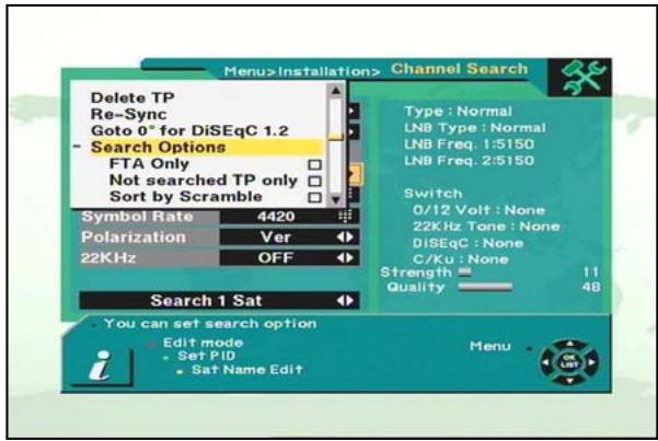 DRAKE DIGITAL ESR-D104 - Recherche Canaux - 1) DisEqC 1.2 (antenne motorisée) - 10