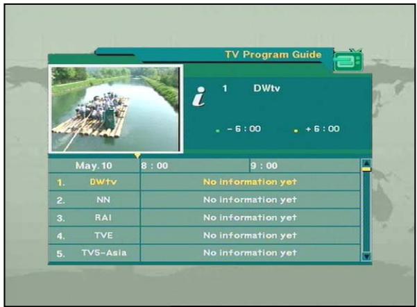 DRAKE DIGITAL ESR-D104 - EPG (Guide des programmes) - 2