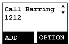 ENGENIUS FREESTYL 1 - Call barring - 2