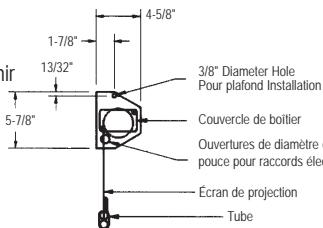 DA-LITE TENSIONED COSMOPOLITAN ELECTROL - SPECIFICATIONS SUGGÉRÉS : - 6