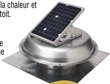 GAF RESIDENTIAL ROOFING FULL-LINE - Évents à l'Énergie Solaire - 1