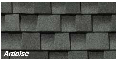 GAF RESIDENTIAL ROOFING FULL-LINE - Most Popular Colors (Disponibles partout au pays) - 7