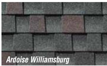 GAF RESIDENTIAL ROOFING FULL-LINE - Regional Colors (Voir le tableau sur la page opposée pour la disponibilité) - 3