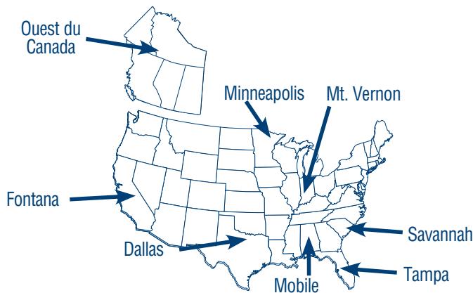 GAF RESIDENTIAL ROOFING FULL-LINE - Bardeaux à Trois Pattes Tableau de Disponibilité des Couleurs - 3