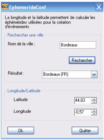 DIGITAL HOME CONCEPT EXDOMUS PREMIUM 1 - Ephémérides : - 1