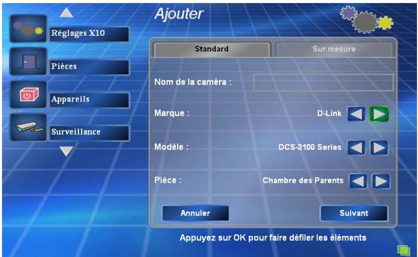 DIGITAL HOME CONCEPT EXDOMUS PREMIUM 1 - Caméra Standard : - 1
