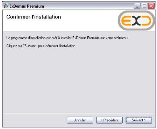 DIGITAL HOME CONCEPT EXDOMUS PREMIUM 1 - Installation serveur - 5