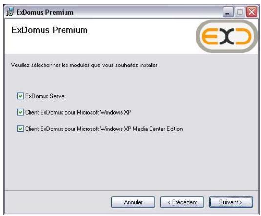 DIGITAL HOME CONCEPT EXDOMUS PREMIUM 1 - Installation serveur - 4