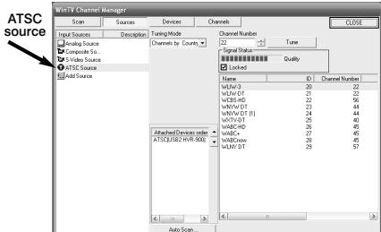 HAUPPAUGE WINTV-HVR-950 - Recherche des chaînes - 3