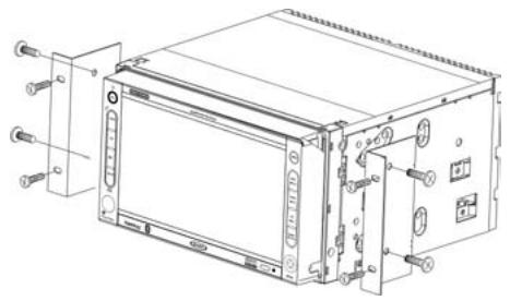 JENSEN VOYAGER VM9022 - ISO DIN Installation - 1