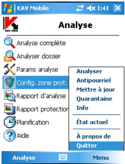 KAPERSKY ANTI-VIRUS MOBILE 6.0 - Suppression de l'application - 2