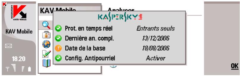 KAPERSKY ANTI-VIRUS MOBILE 6.0 - Lancement de l'application - 1