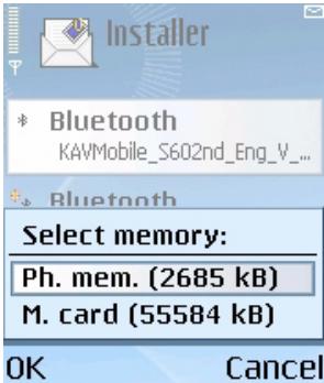 KAPERSKY ANTI-VIRUS MOBILE 6.0 - Installation de Kaspersky Antivirus - 4