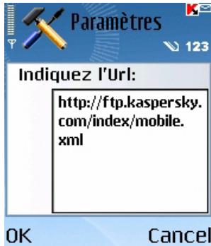 KAPERSKY ANTI-VIRUS MOBILE 6.0 - Sélectionnez la méthode de mise à jour - 3