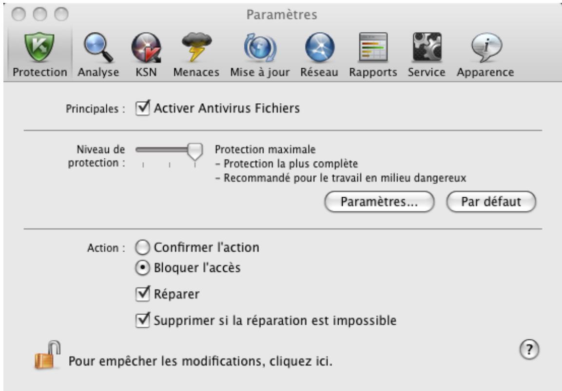KASPERSKY LAB ANTI-VIRUS 8.0.5 - RÉTABLISSEMENT DE LA PROTECTION DE L'ORDINATEUR - 2