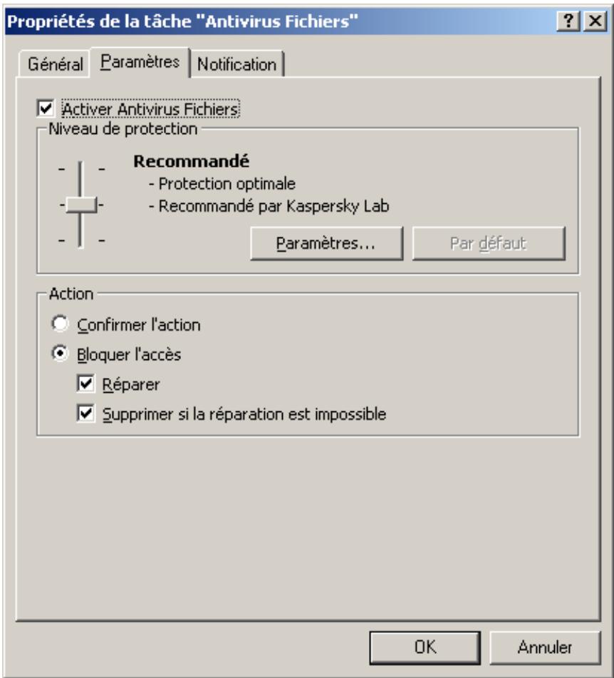 KASPERSKY LAB ENDPOINT SECURITY 8.0 - CONFIGURATION DES TACHES - 1