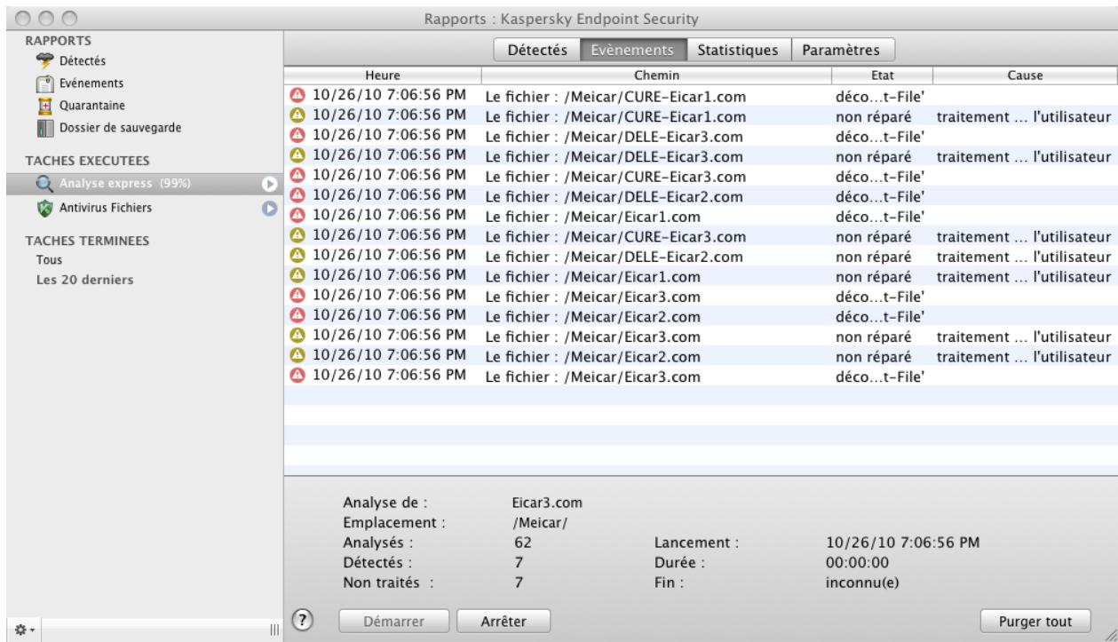 KASPERSKY LAB ENDPOINT SECURITY 8.0 - LANCEMENT/ARRÉT DES TÂCHES LIÉES À LA RECHERCHE DE VIRUS - 3