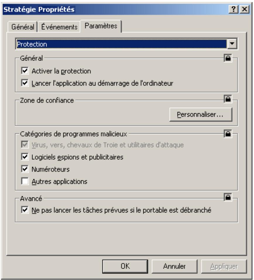 KASPERSKY LAB ENDPOINT SECURITY 8.0 - CONFIGURATION DE LA STRATEGIE - 1