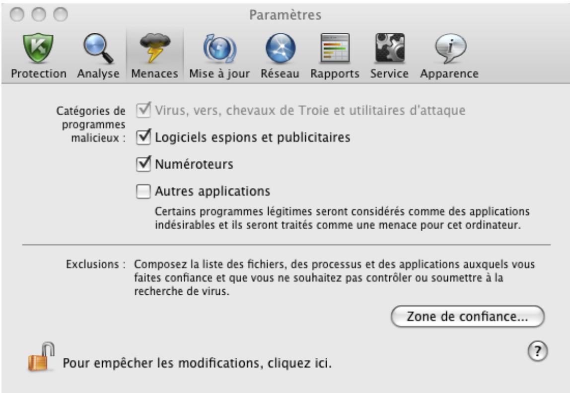 KASPERSKY LAB ENDPOINT SECURITY 8.0 - SELECTION DES PROGRAMMES MALVEILLANTS CONTROLÉS - 1