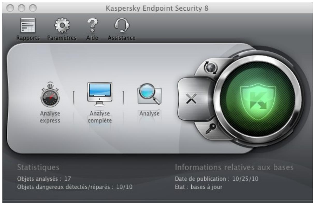 KASPERSKY LAB ENDPOINT SECURITY 8.0 - LANCEMENT/ARRÉT DES TÂCHES LIÉES À LA RECHERCHE DE VIRUS - 2