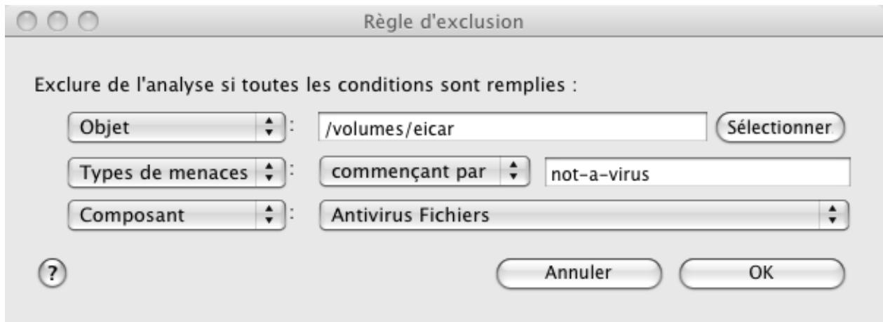 KASPERSKY LAB ENDPOINT SECURITY 8.0 - Creation d'une règle d'exclusion - 1