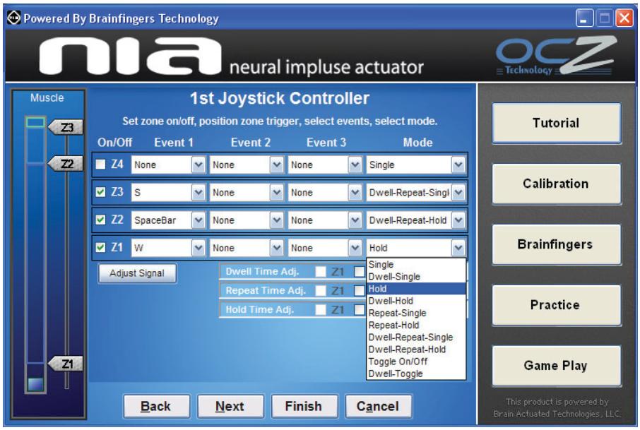 OCZ NEURAL IMPULSE ACTUATOR - Les joysticks - 1