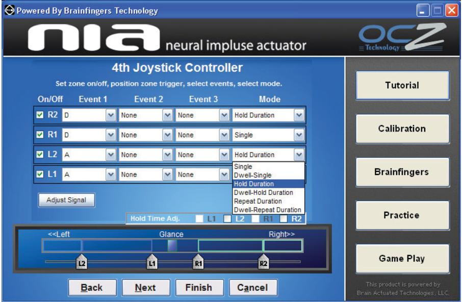 OCZ NIA - Exemple 3 : le joystick horizontal - 1