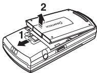 PANTECH G-3900 - Retrait de la batterie - 1