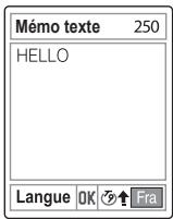 PANTECH G-3900 - Utilisation du mode T9 - 1