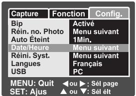 SEALIFE DC600 - Définir la Date et l'Heure - 1