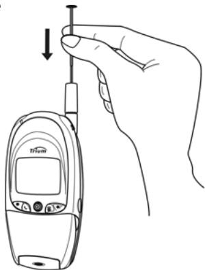 TRIUM SIRIUS - Remise en place de l'antenne - 1