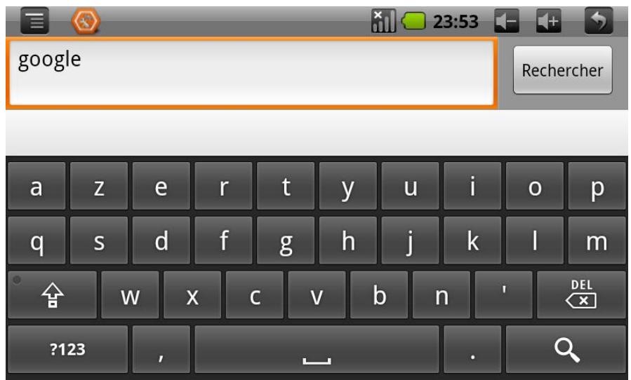 EGO SYSTEMS MID 7 - Utiliser le clavier virtuel - 1