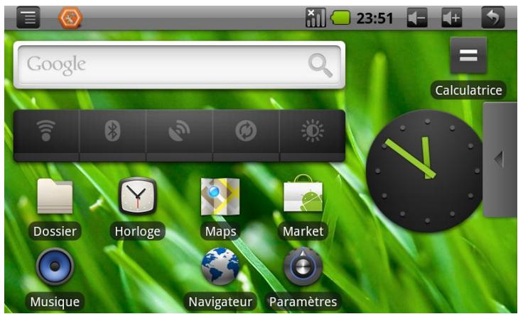 EGO SYSTEMS MID 7 - Changer votre page d'accueil - 1