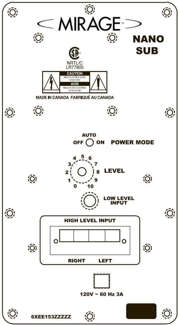 MIRAGE SPEAKERS NANOSAT SYSTEM - TAPAHTNYIJIACOEDINHEHHbIX IITATOBNIKAHAdbI - 8
