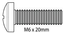 SANUS SYSTEMS FMK056 - Supplied Parts and Hardware - 13