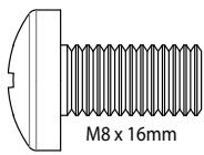 SANUS SYSTEMS FMK056 - Supplied Parts and Hardware - 14