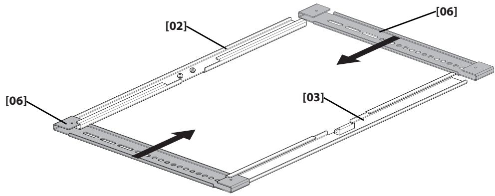 SANUS SYSTEMS VLF311 - Assembling TV Brackets for TV's with flat backs - 1