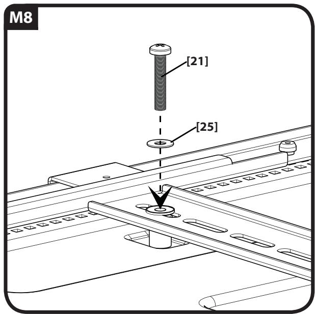 SANUS SYSTEMS VLF311 - Assembling TV Brackets for TV's with irregular or obstructed backs - 22