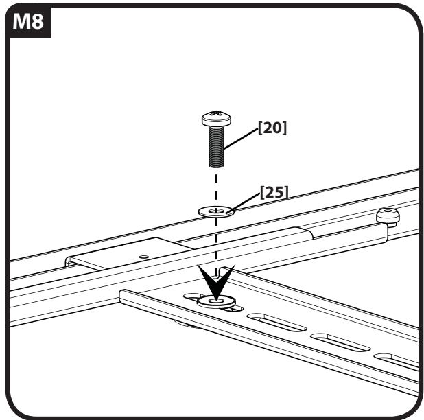 SANUS SYSTEMS VLF311 - Assembling TV Brackets for TV's with irregular or obstructed backs - 14