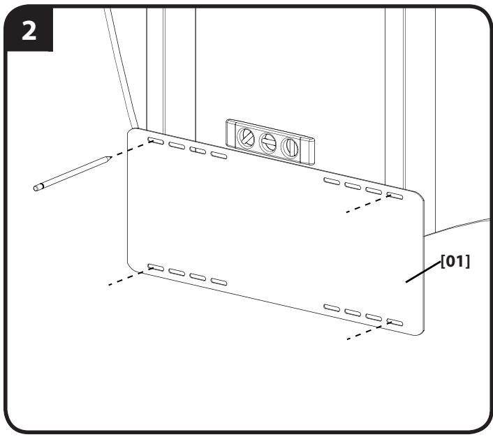 SANUS SYSTEMS VLF311 - Wood Stud Wall Mounting - See Cautions in Step 5. - 1