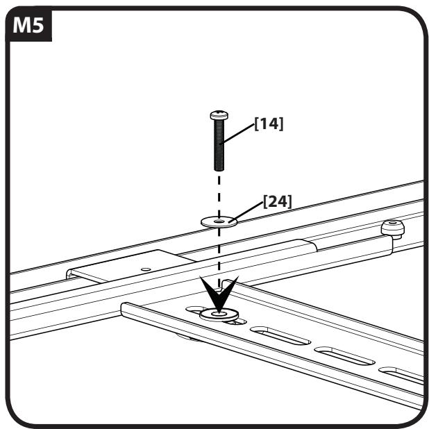 SANUS SYSTEMS VLF311 - Assembling TV Brackets for TV's with irregular or obstructed backs - 12