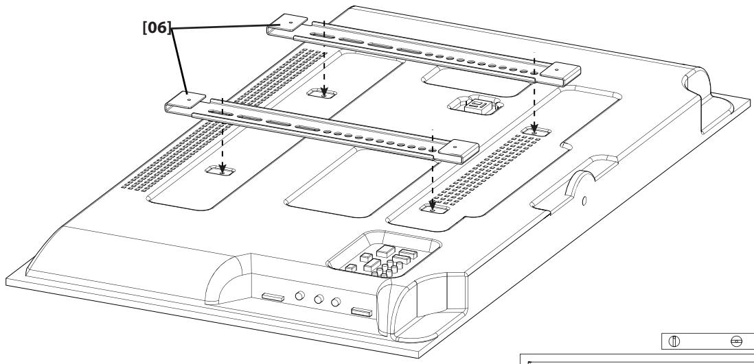 SANUS SYSTEMS VLF311 - Assembling TV Brackets for TV's with irregular or obstructed backs - 1