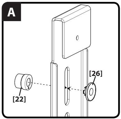 SANUS SYSTEMS VLF311 - Assembling TV Brackets for TV's with irregular or obstructed backs - 9