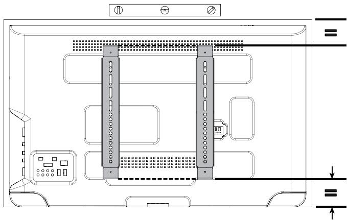 SANUS SYSTEMS VLF311 - Assembling TV Brackets for TV's with irregular or obstructed backs - 2