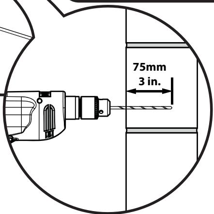 SANUS SYSTEMS VLF311 - Solid Concrete and Concrete Block Mounting - See Cautions in Step 5. - 4