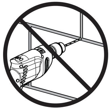 SANUS SYSTEMS VLF311 - Solid Concrete and Concrete Block Mounting - See Cautions in Step 5. - 2