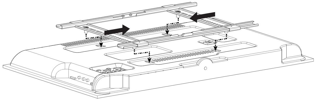 SANUS SYSTEMS VLF311 - Assembling TV Brackets for TV's with irregular or obstructed backs - 6