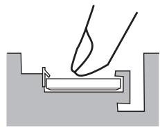 ASK PROXIMA C445 - Remplacement des piles de l'horloge - 5